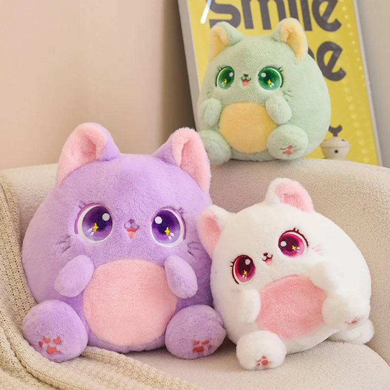Purple cat plush shop