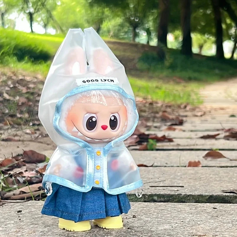 kawaiies-softtoys-plushies-kawaii-plush-Rainy Day Raincoat and Wellies Labubu Outfit Accessories 