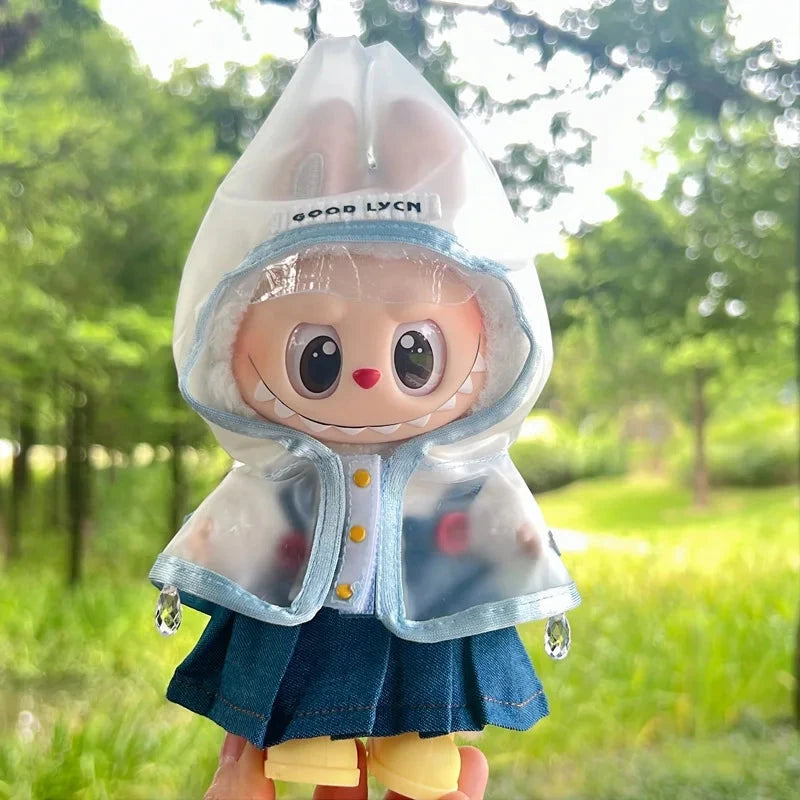 kawaiies-softtoys-plushies-kawaii-plush-Rainy Day Raincoat and Wellies Labubu Outfit Accessories 
