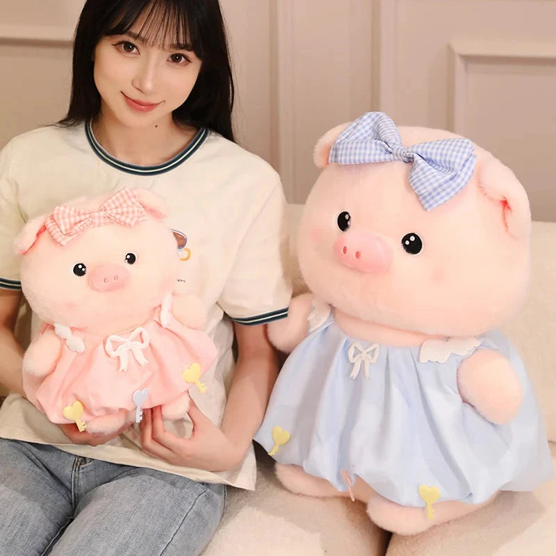 kawaiies-softtoys-plushies-kawaii-plush-Rosie & Belle the Pretty Pink Piggy Plushies Soft toy 