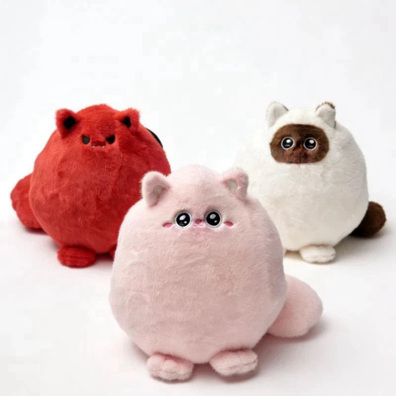 kawaiies-softtoys-plushies-kawaii-plush-Round Chubby Cat Angel Plush Soft toy 