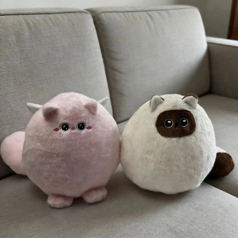 kawaiies-softtoys-plushies-kawaii-plush-Round Chubby Cat Angel Plush Soft toy 
