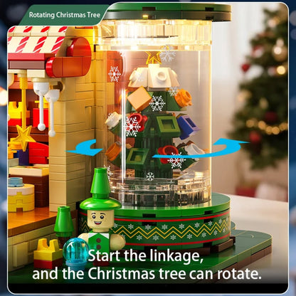 kawaiies-softtoys-plushies-kawaii-plush-Santa’s Workshop Mechanical Factory Christmas Building Set Build it 