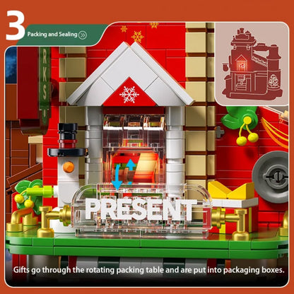 kawaiies-softtoys-plushies-kawaii-plush-Santa’s Workshop Mechanical Factory Christmas Building Set Build it 