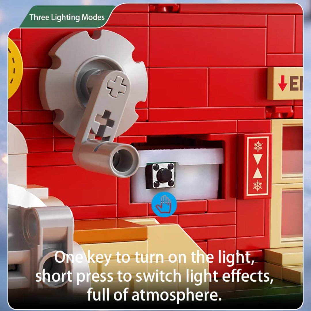 kawaiies-softtoys-plushies-kawaii-plush-Santa’s Workshop Mechanical Factory Christmas Building Set Build it 