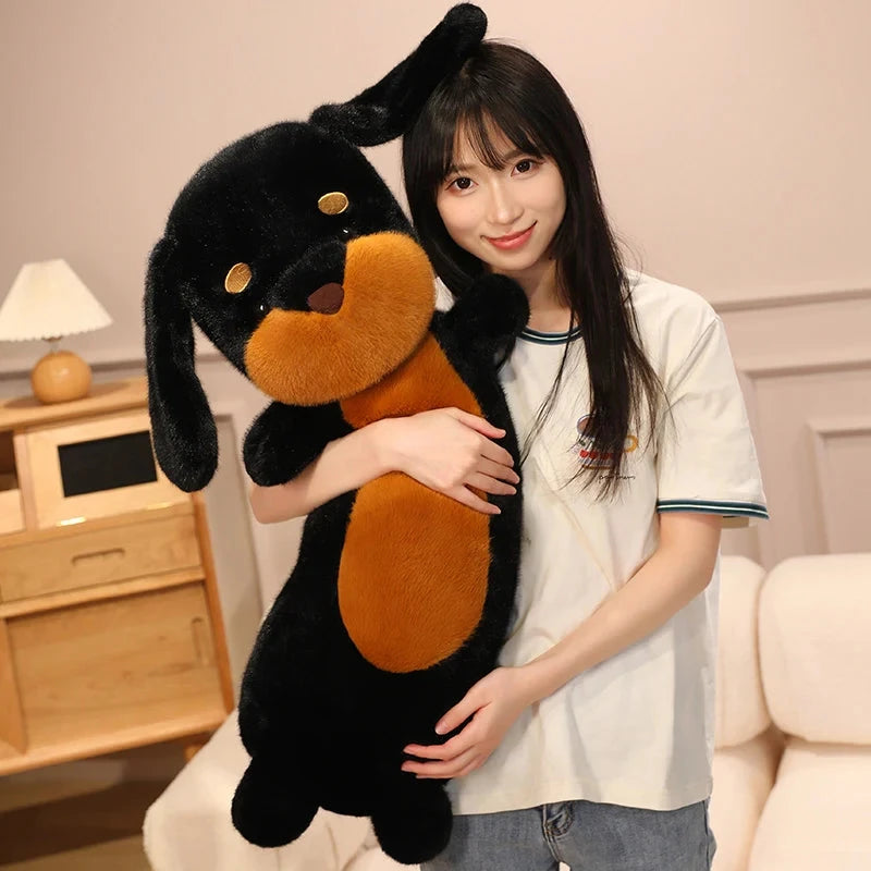 kawaiies-softtoys-plushies-kawaii-plush-Sausage Dog Long Snuggle Buddy Soft toy 