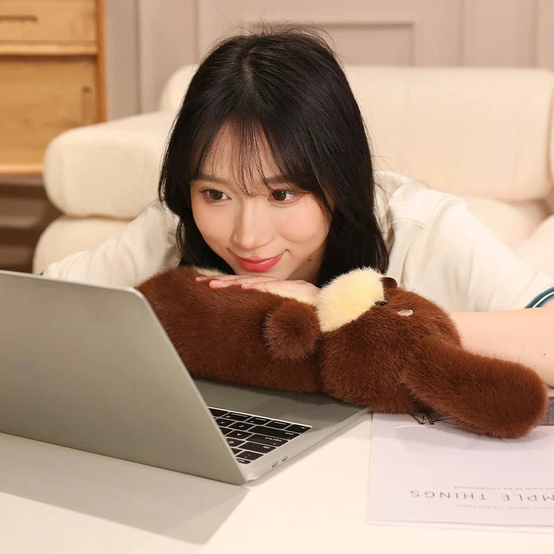 kawaiies-softtoys-plushies-kawaii-plush-Sausage Dog Long Snuggle Buddy Soft toy 