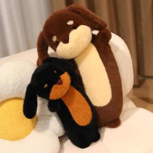 kawaiies-softtoys-plushies-kawaii-plush-Sausage Dog Long Snuggle Buddy Soft toy 