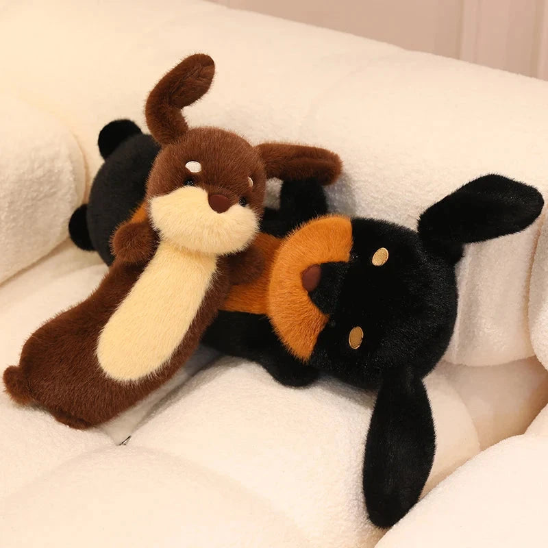 kawaiies-softtoys-plushies-kawaii-plush-Sausage Dog Long Snuggle Buddy Soft toy 