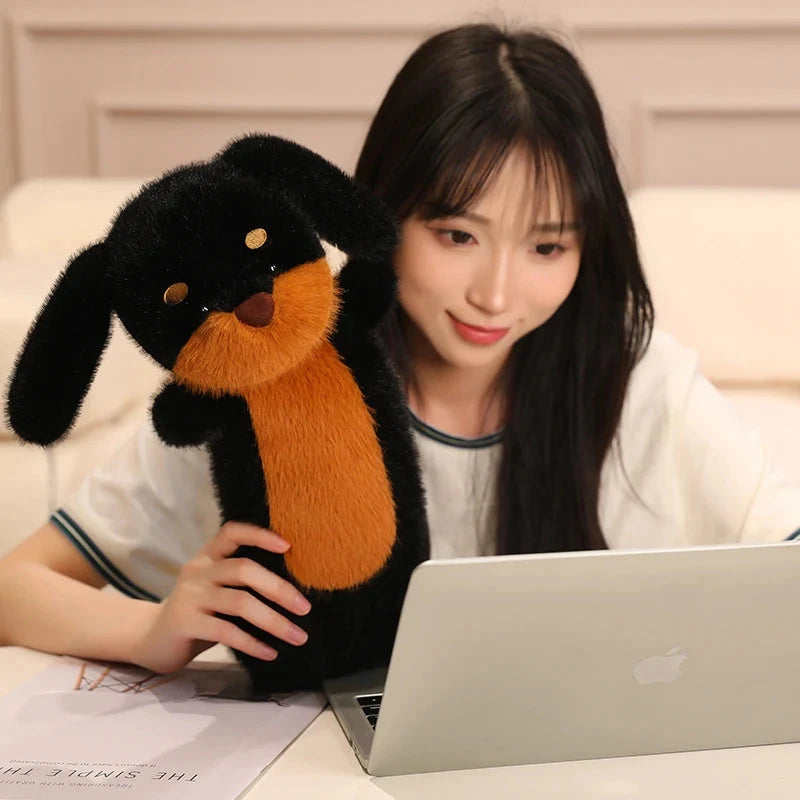 kawaiies-softtoys-plushies-kawaii-plush-Sausage Dog Long Snuggle Buddy Soft toy 