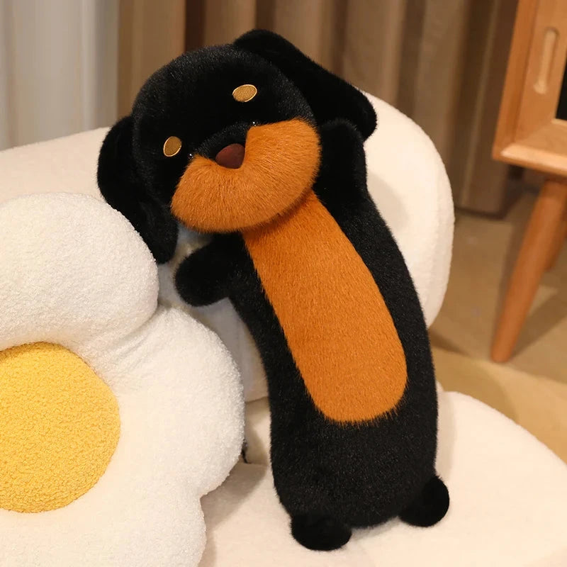 kawaiies-softtoys-plushies-kawaii-plush-Sausage Dog Long Snuggle Buddy Soft toy 