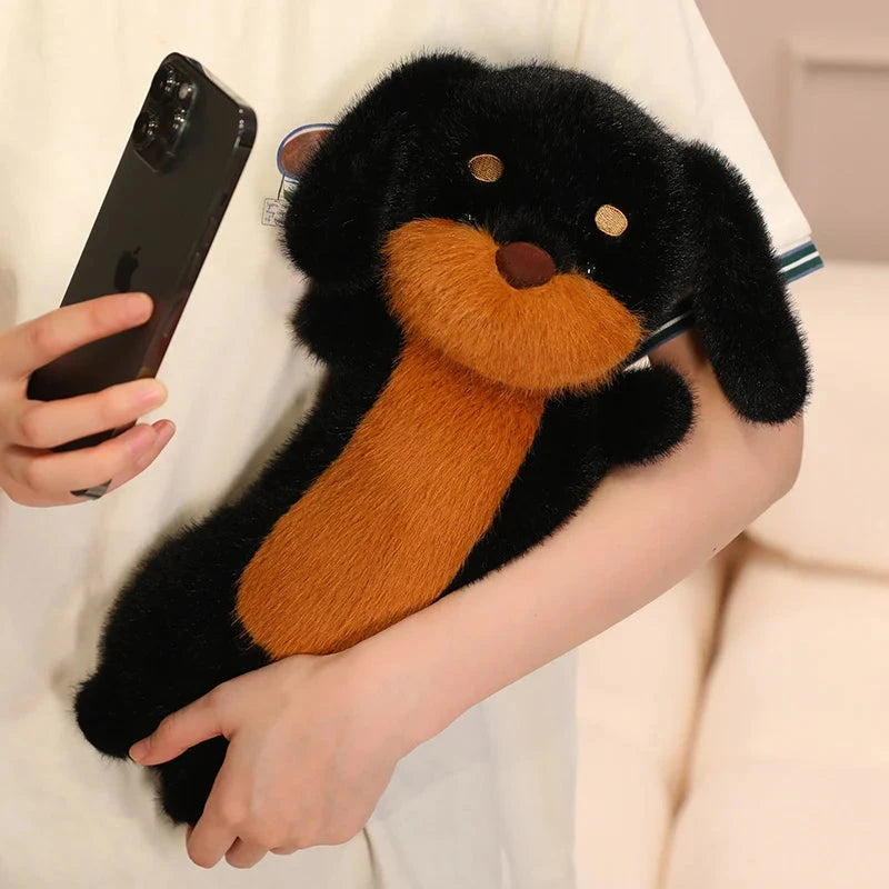 kawaiies-softtoys-plushies-kawaii-plush-Sausage Dog Long Snuggle Buddy Soft toy 
