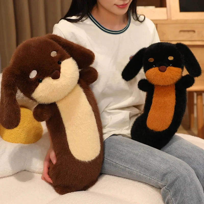 kawaiies-softtoys-plushies-kawaii-plush-Sausage Dog Long Snuggle Buddy Soft toy 