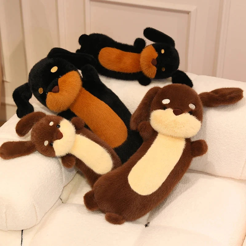 kawaiies-softtoys-plushies-kawaii-plush-Sausage Dog Long Snuggle Buddy Soft toy 