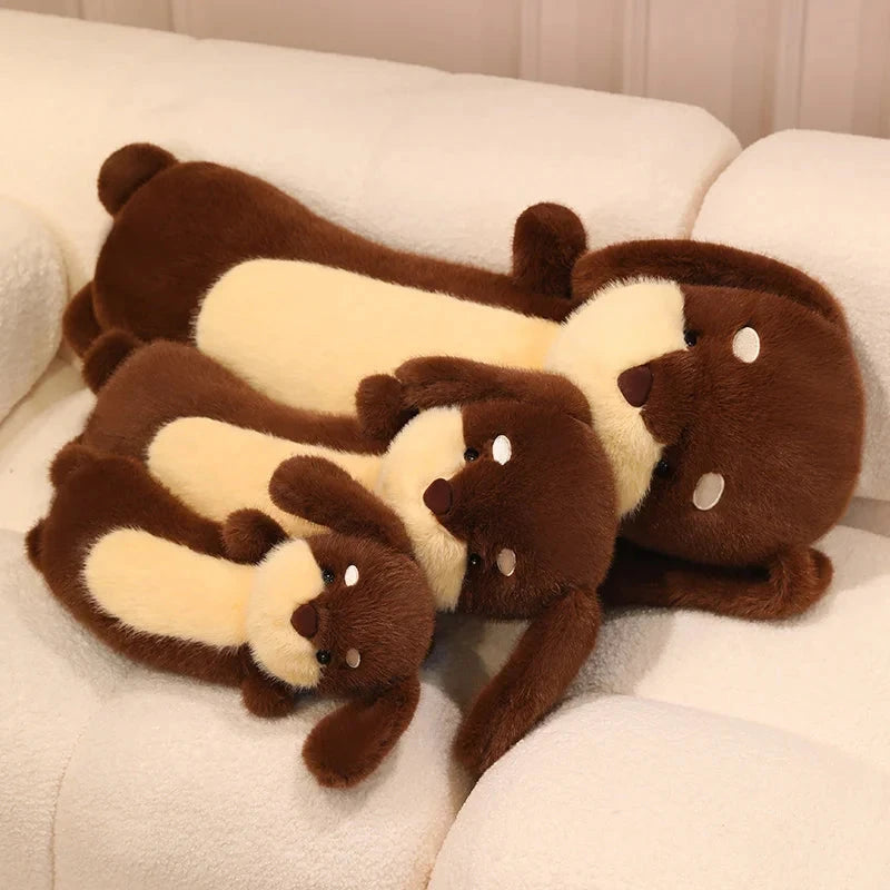 kawaiies-softtoys-plushies-kawaii-plush-Sausage Dog Long Snuggle Buddy Soft toy 