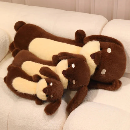 kawaiies-softtoys-plushies-kawaii-plush-Sausage Dog Long Snuggle Buddy Soft toy 