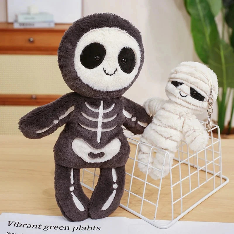 kawaiies-softtoys-plushies-kawaii-plush-Scary Skeleton and Mummy Halloween Plushies Soft toy 