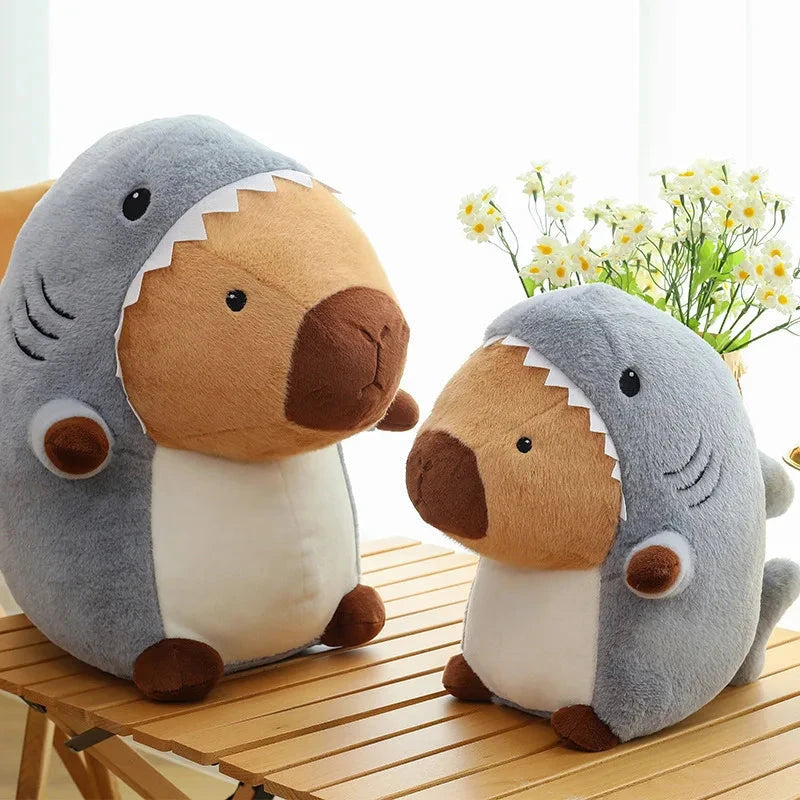kawaiies-softtoys-plushies-kawaii-plush-Shark Capybara Cosplay Plush Soft toy 