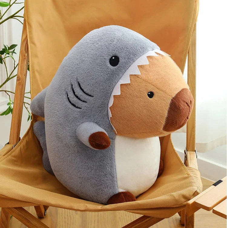 kawaiies-softtoys-plushies-kawaii-plush-Shark Capybara Cosplay Plush Soft toy 