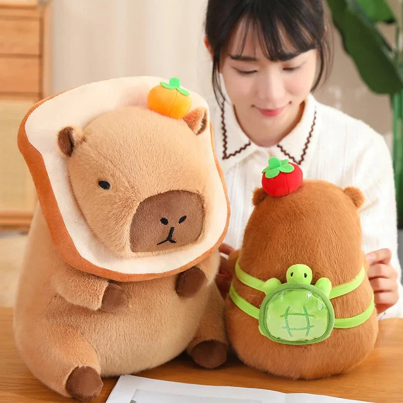 kawaiies-softtoys-plushies-kawaii-plush-Silly Capybara Toast Turtle Snotty Plushie Family Soft toy 