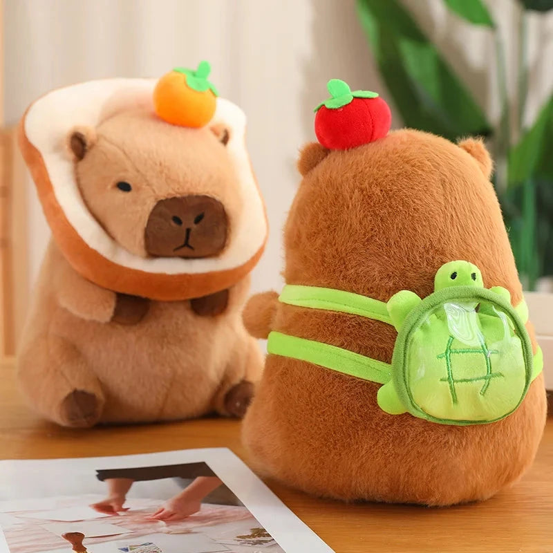 kawaiies-softtoys-plushies-kawaii-plush-Silly Capybara Toast Turtle Snotty Plushie Family Soft toy 