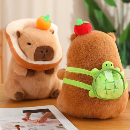 kawaiies-softtoys-plushies-kawaii-plush-Silly Capybara Toast Turtle Snotty Plushie Family Soft toy 