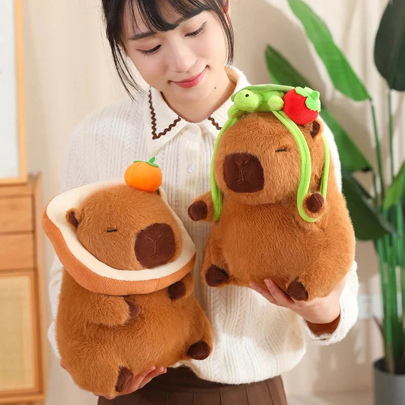 kawaiies-softtoys-plushies-kawaii-plush-Silly Capybara Toast Turtle Snotty Plushie Family Soft toy 