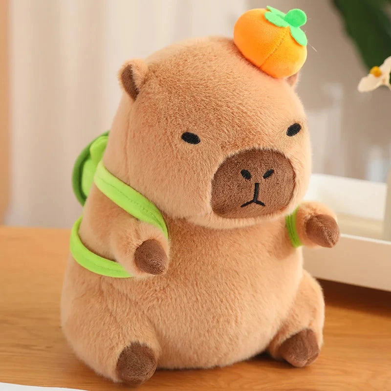 kawaiies-softtoys-plushies-kawaii-plush-Silly Capybara Toast Turtle Snotty Plushie Family Soft toy Light Turtle Orange 30cm 