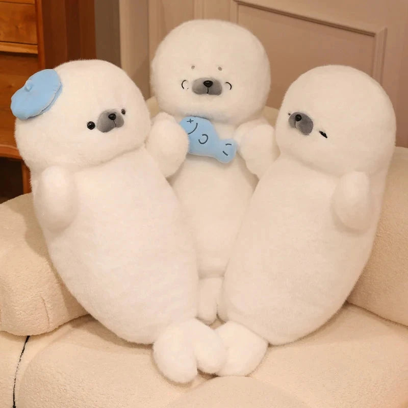kawaiies-softtoys-plushies-kawaii-plush-Sleepy Seal Plush Squad Soft toy 
