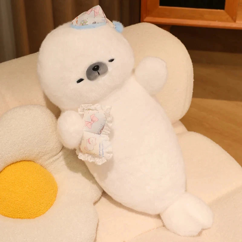 kawaiies-softtoys-plushies-kawaii-plush-Sleepy Seal Plush Squad Soft toy Pillow 
