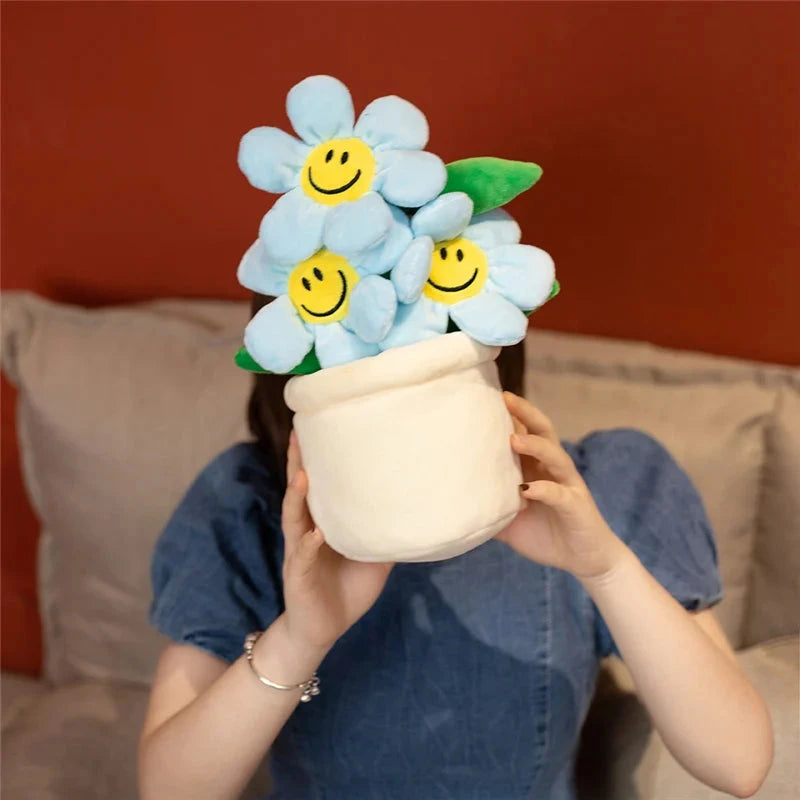 kawaiies-softtoys-plushies-kawaii-plush-Smiling Sunflower Flowerpot Plush Soft toy 