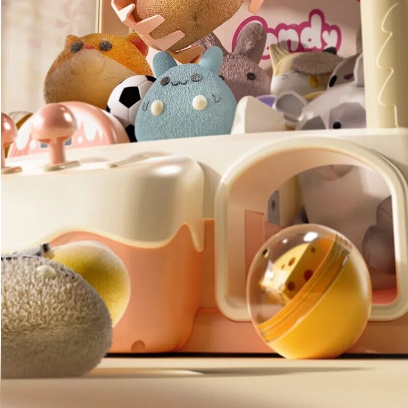 kawaiies-softtoys-plushies-kawaii-plush-Snow Castle Ice Cream Mini Claw Machine | NEW Toys 