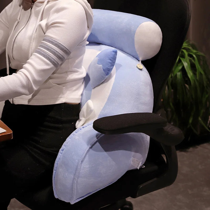 kawaiies-softtoys-plushies-kawaii-plush-Sofi the Cute Baby Blue Hybrid Dragon Cushion Seat Home Decor 