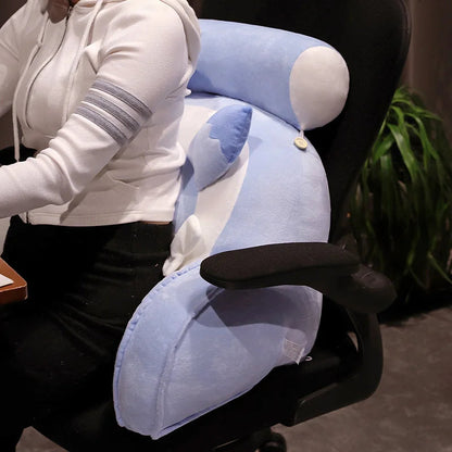 kawaiies-softtoys-plushies-kawaii-plush-Sofi the Cute Baby Blue Hybrid Dragon Cushion Seat Home Decor 