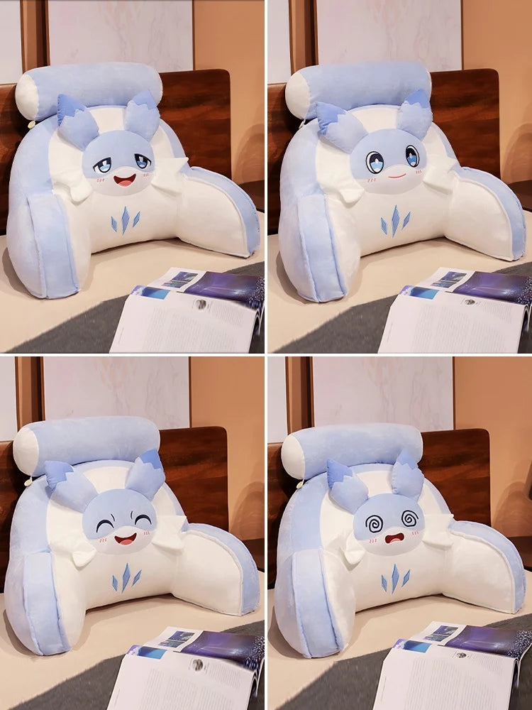 kawaiies-softtoys-plushies-kawaii-plush-Sofi the Cute Baby Blue Hybrid Dragon Cushion Seat Home Decor 