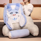 kawaiies-softtoys-plushies-kawaii-plush-Sofi the Cute Baby Blue Hybrid Dragon Cushion Seat Home Decor 