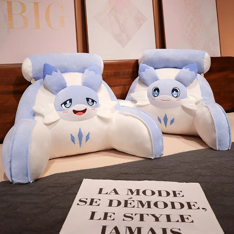 kawaiies-softtoys-plushies-kawaii-plush-Sofi the Cute Baby Blue Hybrid Dragon Cushion Seat Home Decor 
