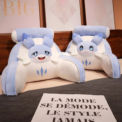 kawaiies-softtoys-plushies-kawaii-plush-Sofi the Cute Baby Blue Hybrid Dragon Cushion Seat Home Decor 