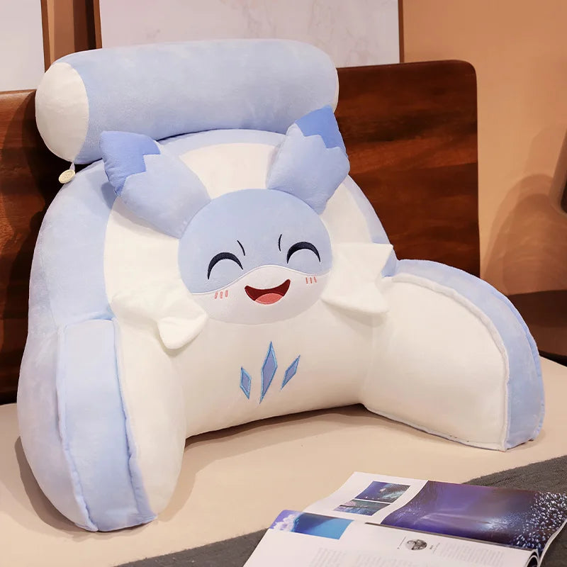 kawaiies-softtoys-plushies-kawaii-plush-Sofi the Cute Baby Blue Hybrid Dragon Cushion Seat Home Decor Cheerful 40x60cm 