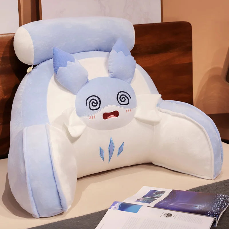 kawaiies-softtoys-plushies-kawaii-plush-Sofi the Cute Baby Blue Hybrid Dragon Cushion Seat Home Decor Confused 40x60cm 
