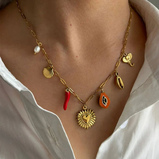 kawaiies-softtoys-plushies-kawaii-plush-Soleil Beach Spice Charm Necklace Jewelry 