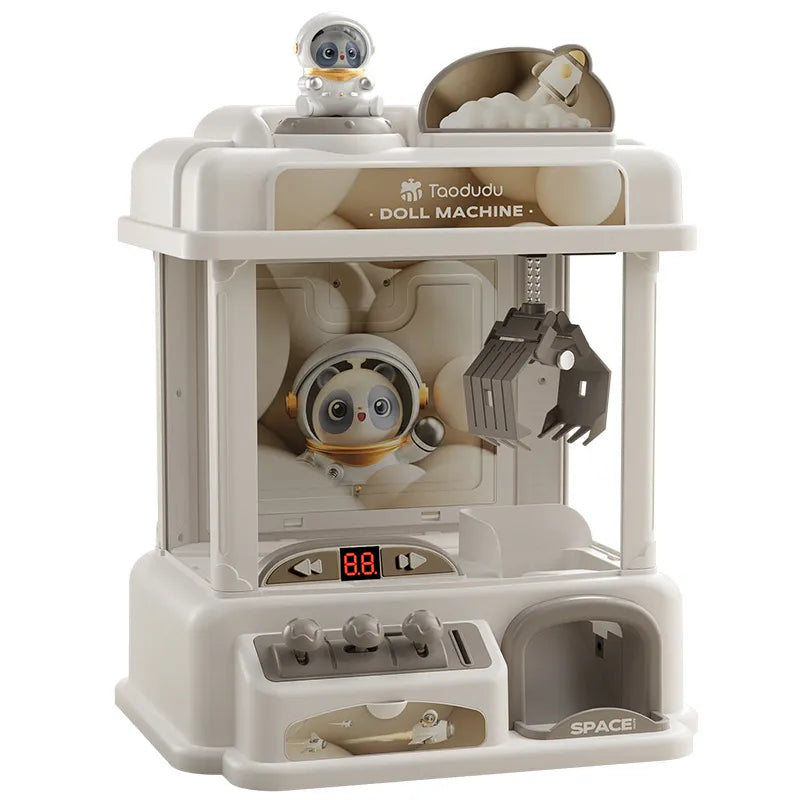 kawaiies-softtoys-plushies-kawaii-plush-Space Astronaut Panda Bear Mini Claw Machine | NEW Toys 