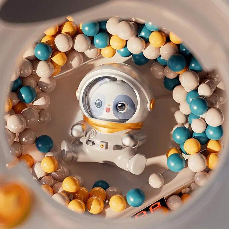 kawaiies-softtoys-plushies-kawaii-plush-Space Astronaut Panda Bear Mini Claw Machine | NEW Toys 