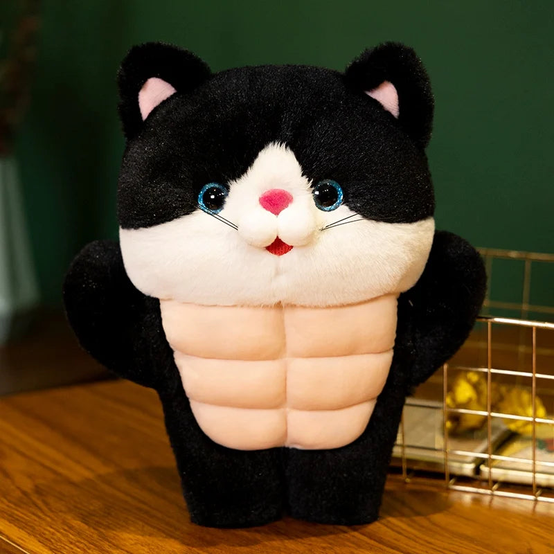 Strong Muscle Cat Plushie