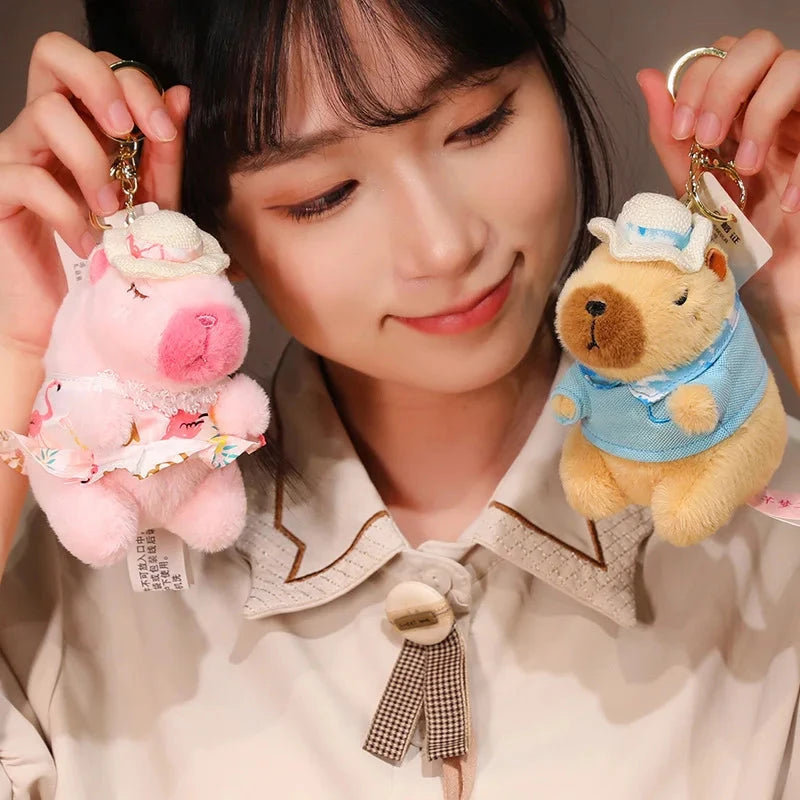 kawaiies-softtoys-plushies-kawaii-plush-Summer Loving Capybara Plush Soft toy 