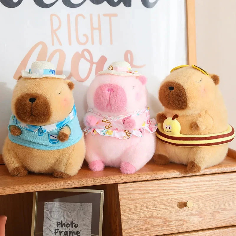 kawaiies-softtoys-plushies-kawaii-plush-Summer Loving Capybara Plush Soft toy 