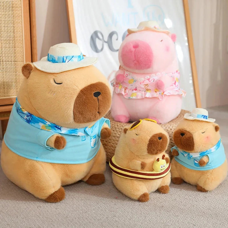 kawaiies-softtoys-plushies-kawaii-plush-Summer Loving Capybara Plush Soft toy 