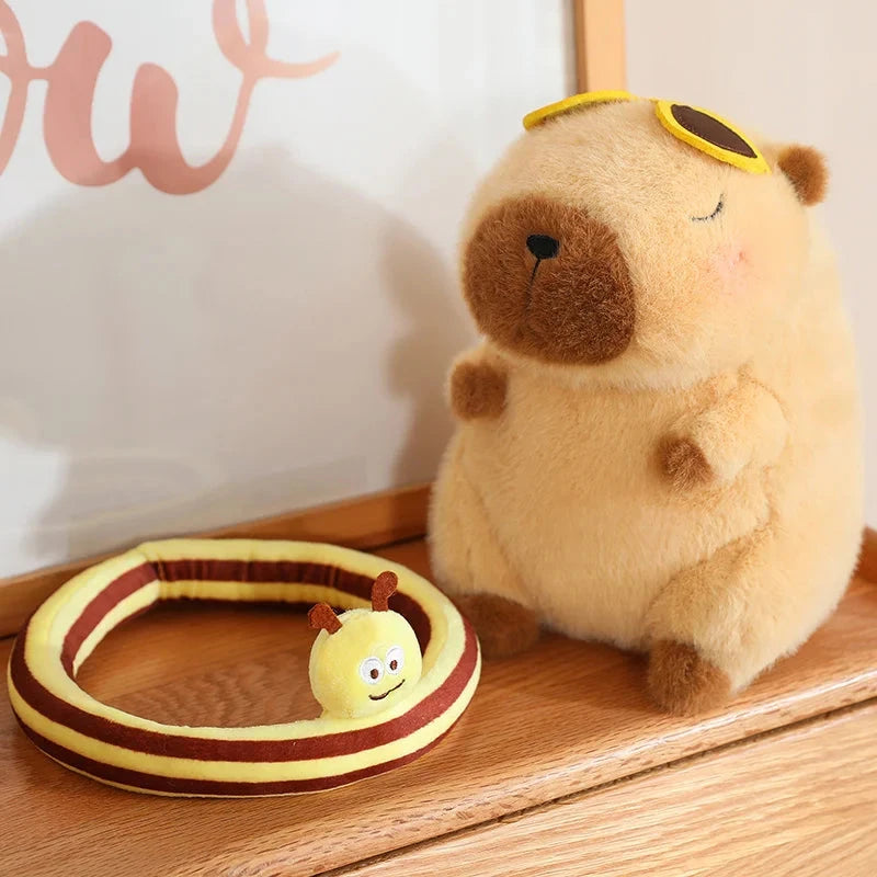 kawaiies-softtoys-plushies-kawaii-plush-Summer Loving Capybara Plush Soft toy 