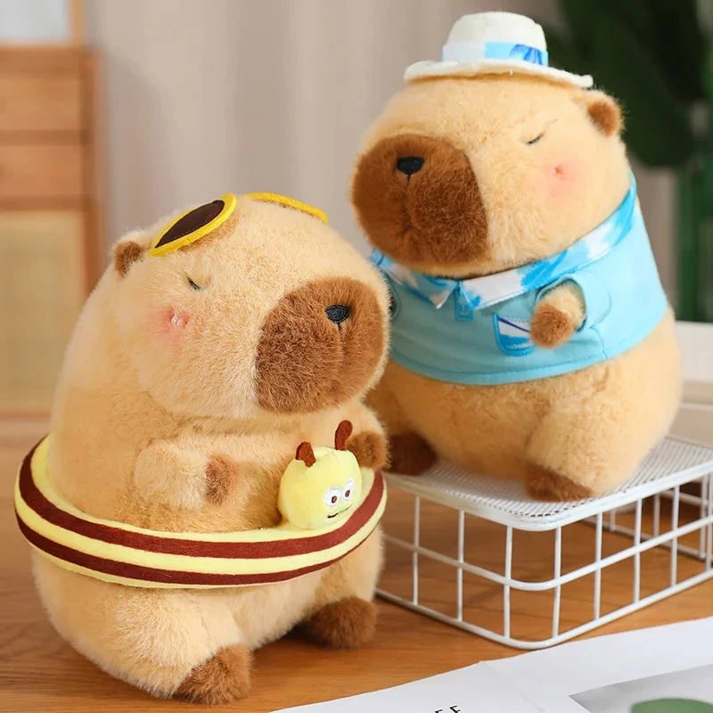 kawaiies-softtoys-plushies-kawaii-plush-Summer Loving Capybara Plush Soft toy 