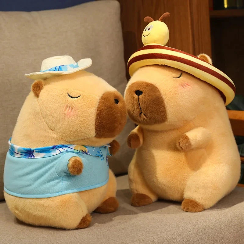 kawaiies-softtoys-plushies-kawaii-plush-Summer Loving Capybara Plush Soft toy 